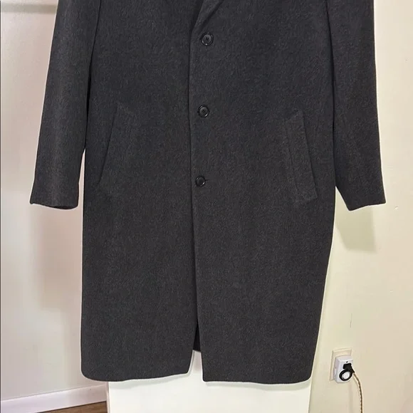 Ralph Lauren Long Grey Coat - Picture 7 of 7